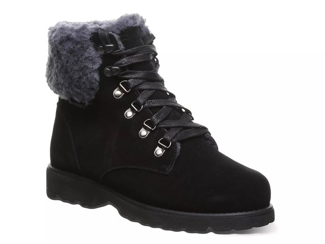 Bearpaw fur cheap boots dsw