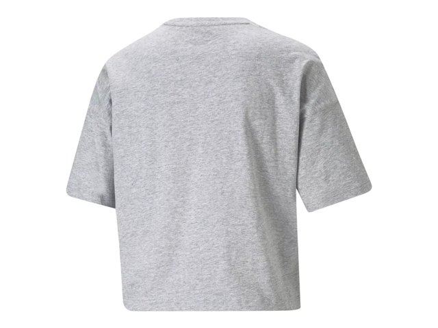 Puma tape best sale logo cropped tee