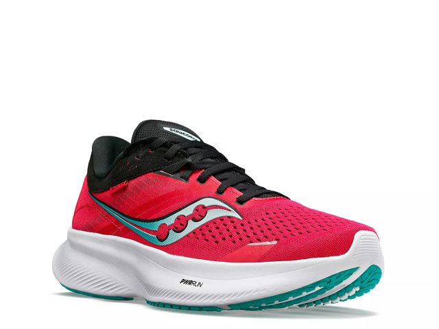 Saucony ride womens sales red
