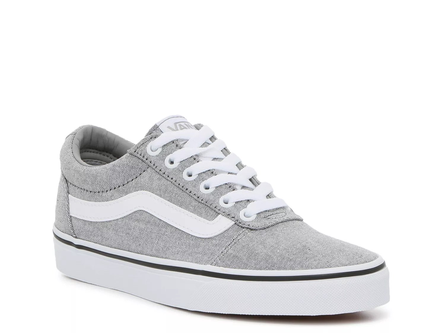 Grey cheap vans ladies