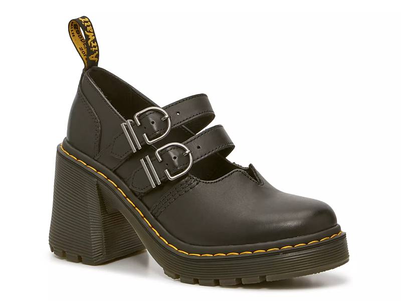 Dr martens mary discount jane double strap