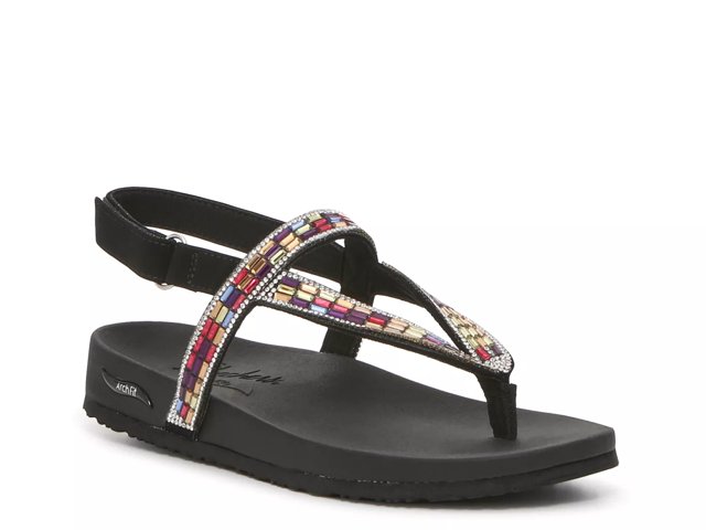 Skechers Arch Fit Meditation Fancy Love Sandal - Free Shipping | DSW