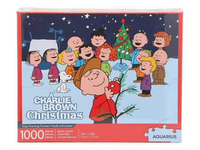 aquarius charlie brown christmas puzzle