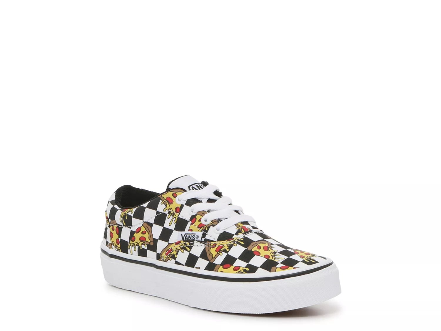 Kids size 4 checkered on sale vans