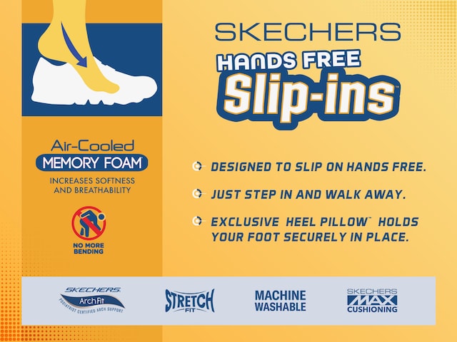 Skechers Hands Free Slip-Ins: Max Cushion Elite Smooth Transition Running  Shoe - Women's
