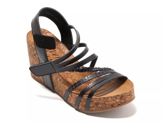 Blowfish Malibu Heidi Wedge Sandal Free Shipping DSW