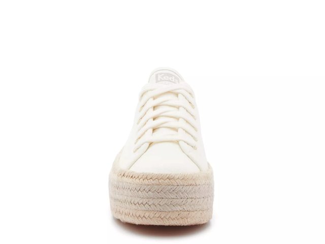 Keds Triple Up Canvas Ombre Jute Platform Sneakers 8.5M