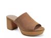 Canie Platform Sandal Brown Suede view