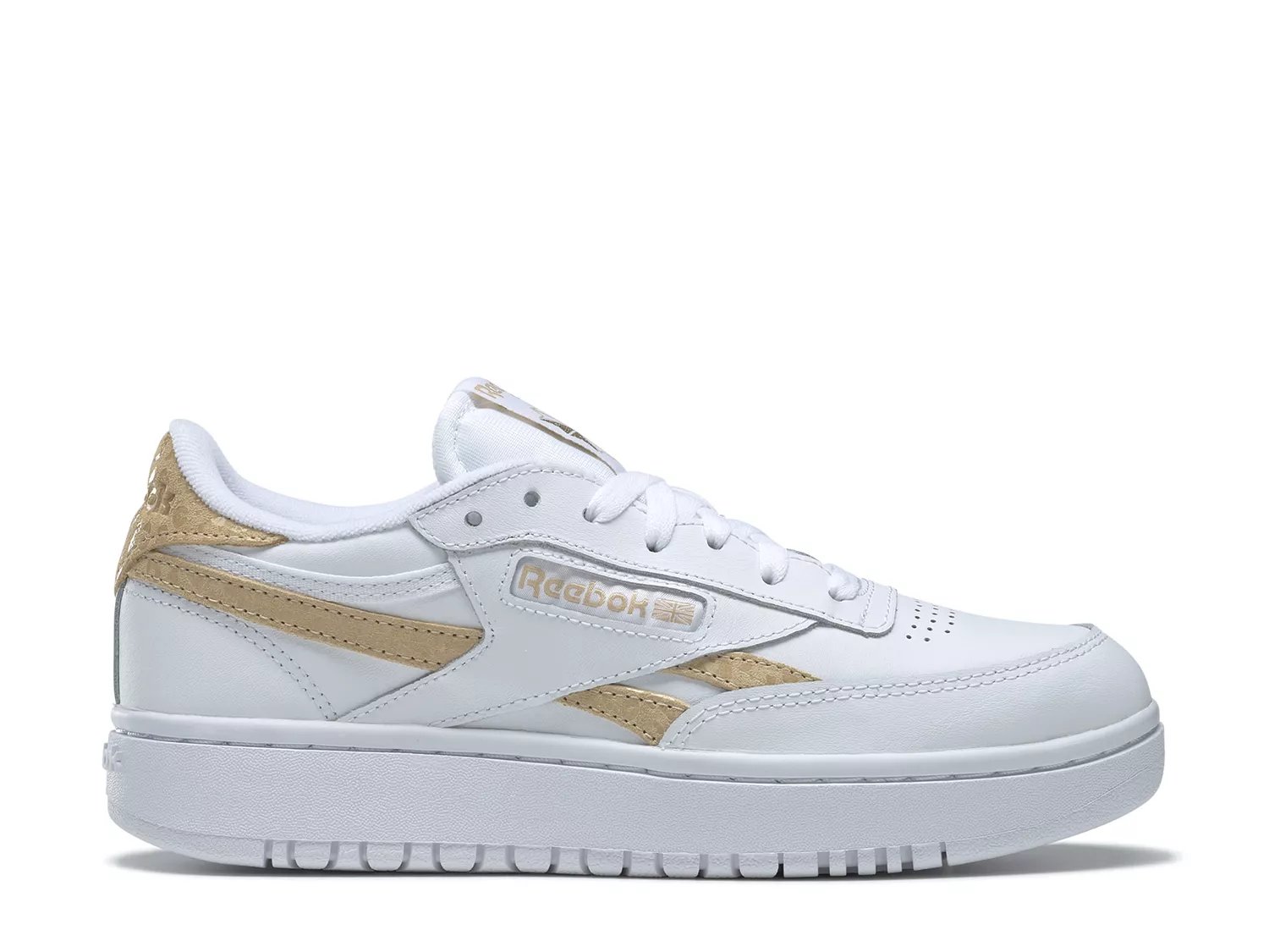 REEBOK Club C Revenge Womens Shoes - WHITE/YELLOW