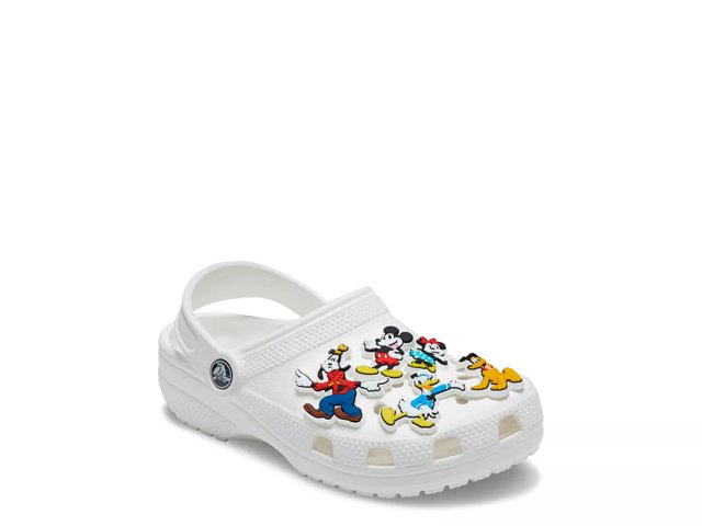 White mickey mouse crocs clearance