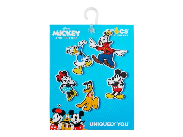 NWT! Disney Parks CROCS 5-Piece Mickey Mouse Happy Halloween Jibbitz Set