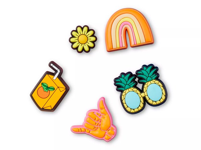Crocs Sunshine Is Fine Jibbitz Set 5 Pack