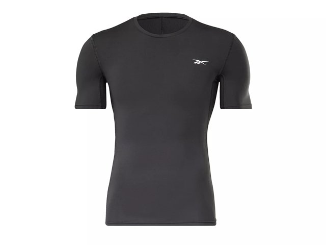 Tee shirt compression reebok hot sale