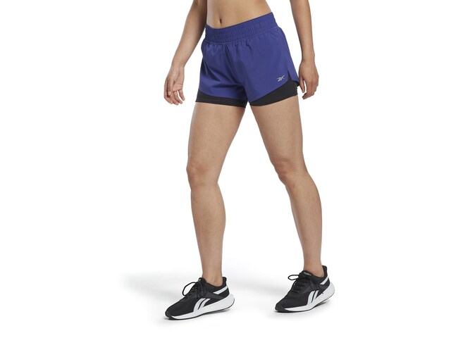 achterlijk persoon Fitness Ijdelheid Reebok Running Women's Two-In-One Shorts - Free Shipping | DSW