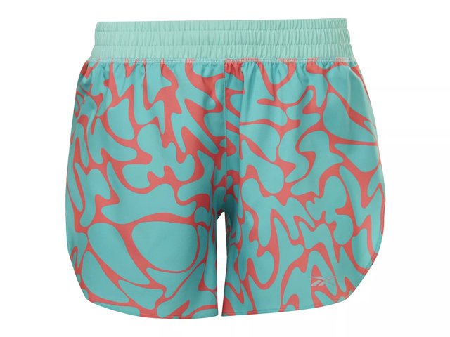 Reebok Running Women s Printed Shorts Free Shipping DSW