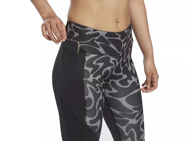 Printed capri leggings cheap