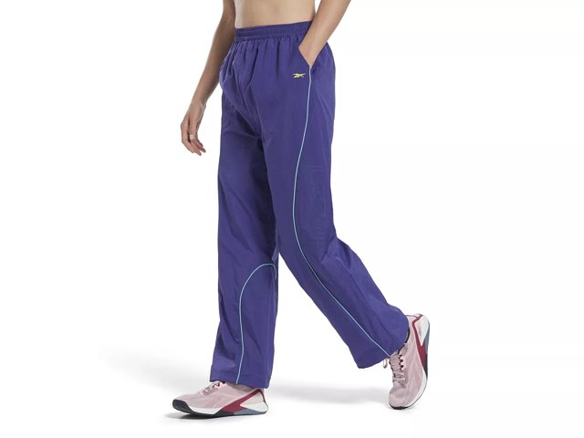 Reebok Women's Pull-on Drawstring Tricot Pants, A Macy's Exclusive