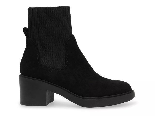 Anne klein black best sale suede boots