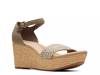 Clarks Rose Ease Wedge Sandal Free Shipping DSW