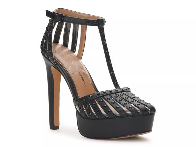 Jessica simpson peep hotsell toe platform pump