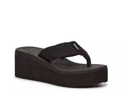 Roxy wedge 2025 flip flops