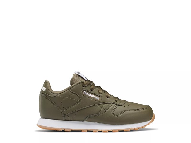 Reebok classic sale leather olive green