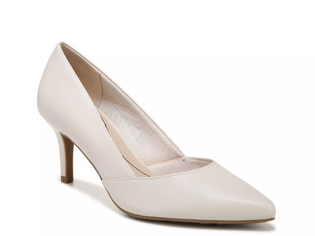 Lifestride white heels cheap