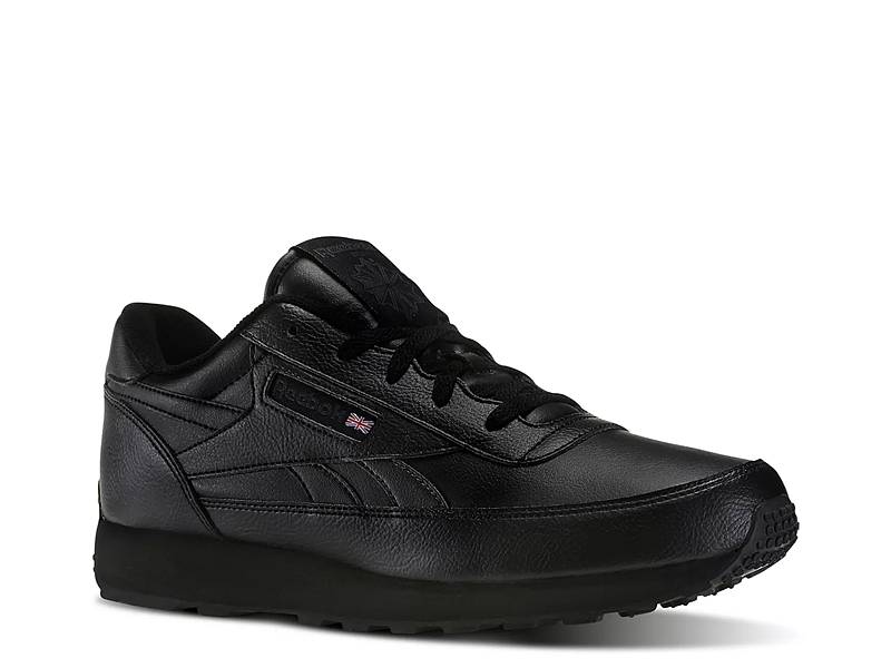 Reebok Classic Leather Men's Sneaker Running Shoe Black Athletic Trainers  #303