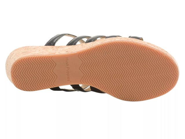 Hush puppies online wedge shoes
