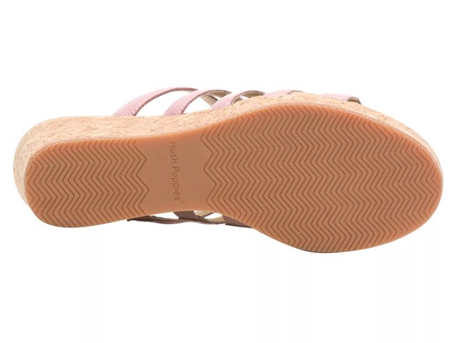 Hush puppies wedge sandals best sale