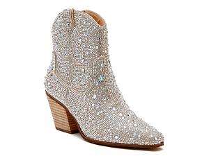 Selling Jessica Simpson Women's Zadie Pull-On Western Booties Women's Shoes