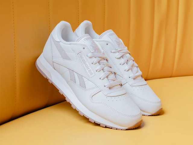womens yellow reebok classic