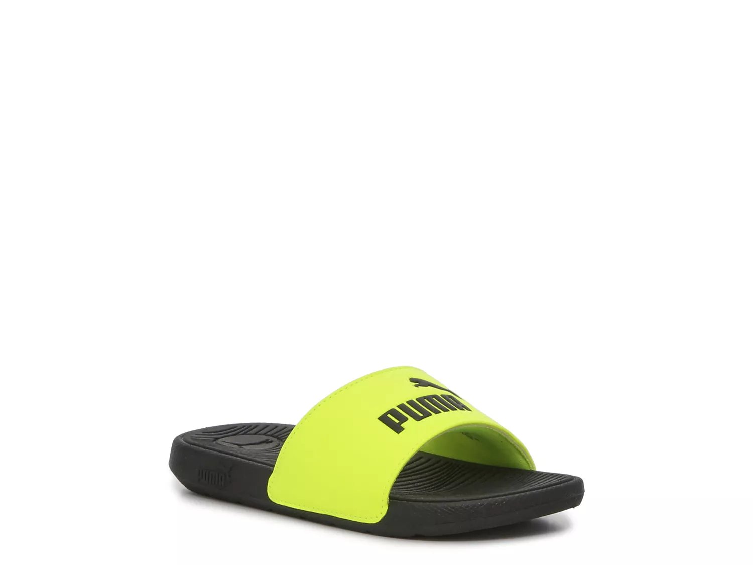 Black fenty puma slides hot sale