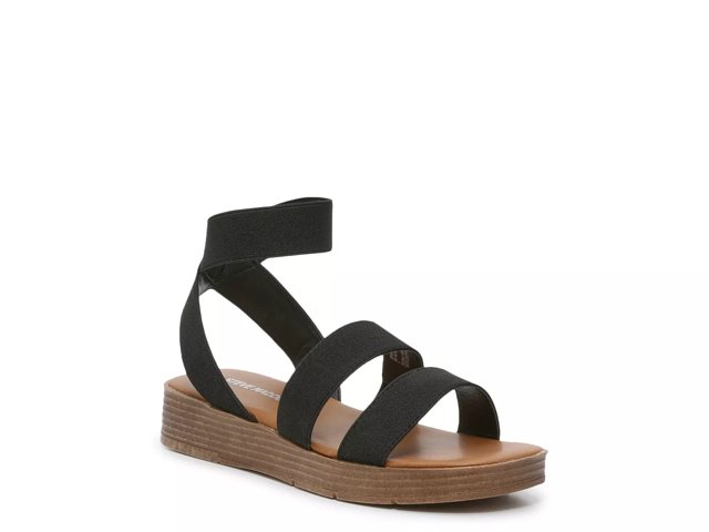 Steve madden raffy sandal black sale