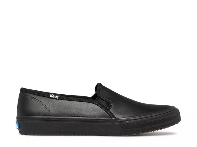 Keds Double Decker Leather Slip On Sneaker Women s