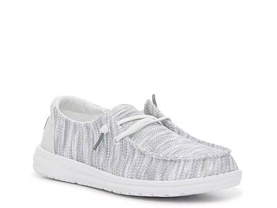 Womens grey hey hot sale dude shoes