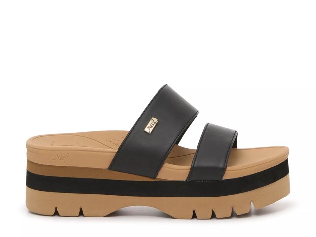 Reef Banded Horizon Platform Sandal