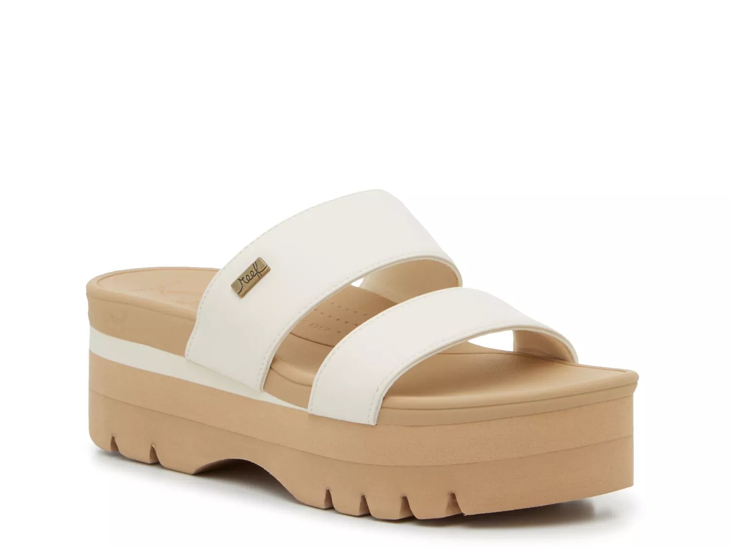 Reef Banded Horizon Platform Sandal - Free Shipping | DSW