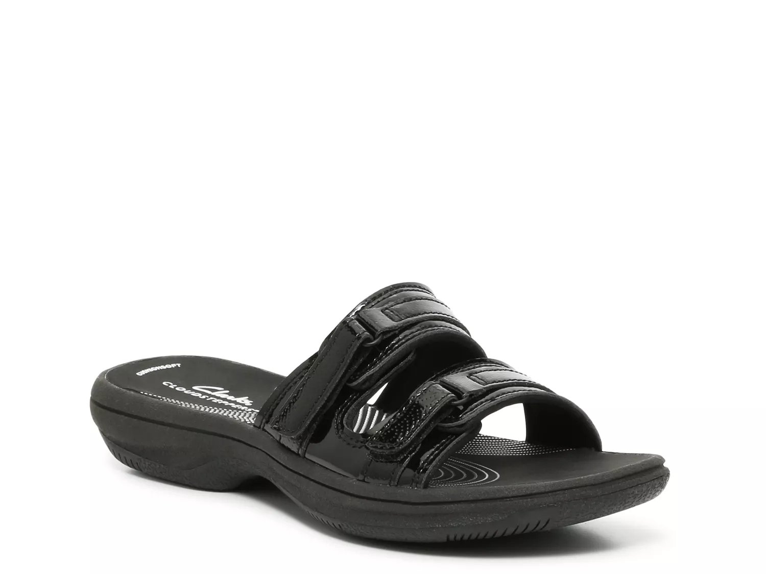 Clarks slide sandals womens online