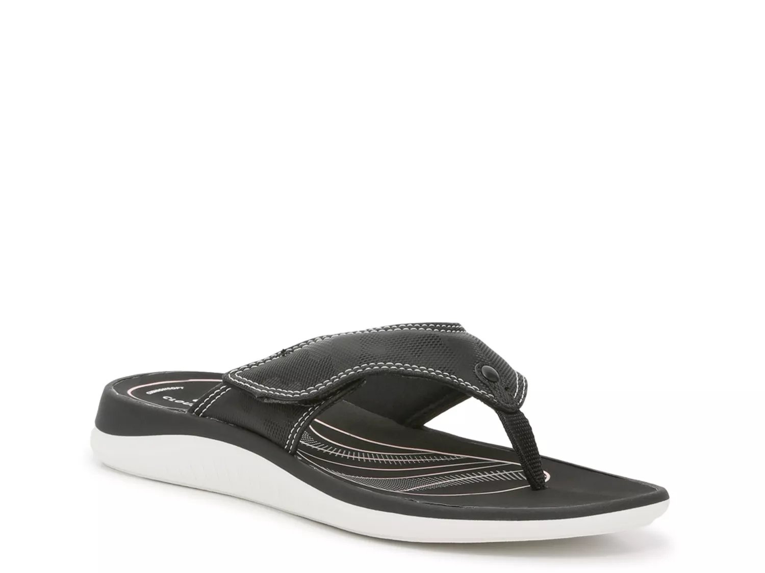 Clarks flip flops dsw hot sale