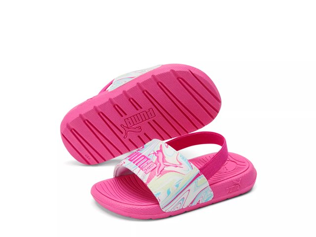 Puma Call Cat 2.0 Whipped Dreams Slide Sandal - Kids' - Free Shipping DSW