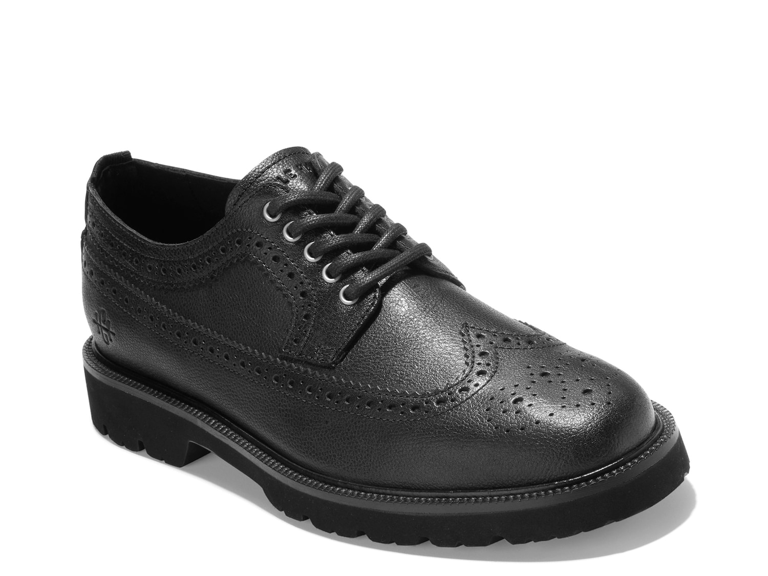 Black White Vintage Leather Dapper Man Lace Up Mens Oxfords Dress Shoes