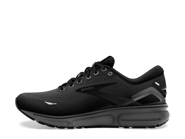 Brooks Ghost 15 Men's Waterproof Running Shoe in Black/Nightlife