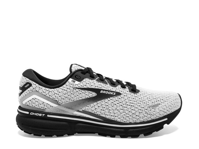 Brooks Ghost 15 Men's Waterproof Running Shoe in Black/Nightlife