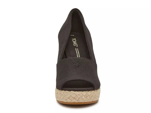 Toms classic cheap wedge black