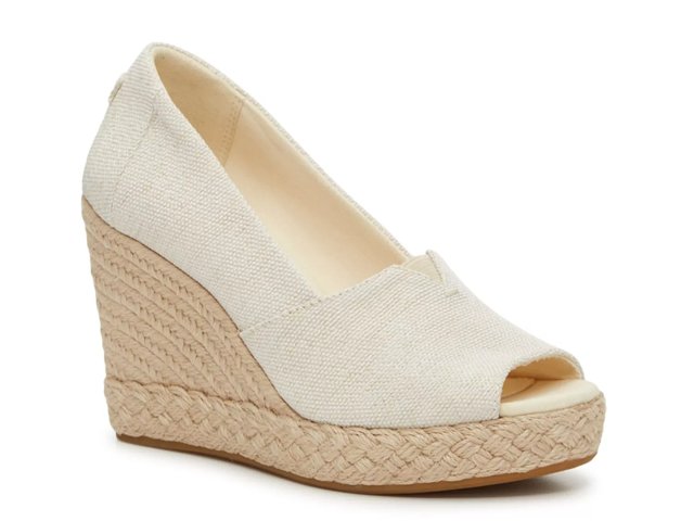 Toms top wedges dsw