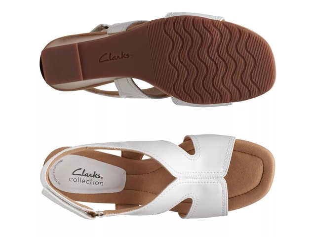 Clarks womens comfort sandals online