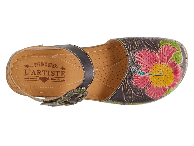 L'Artiste by Spring Step Giesel Floral Clog - Free Shipping | DSW