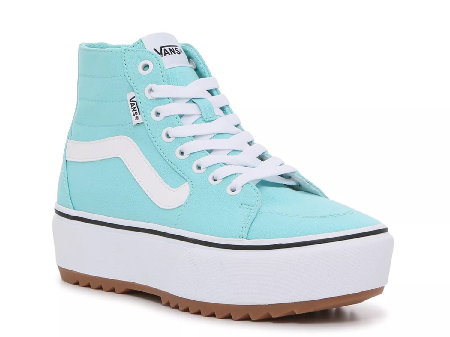 Blue platform vans online