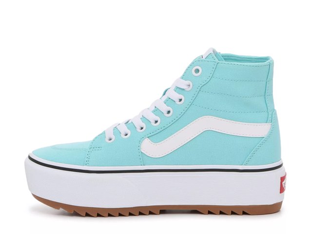 Teal vans high tops 2025